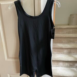 Black Sleeveless Bodysuit